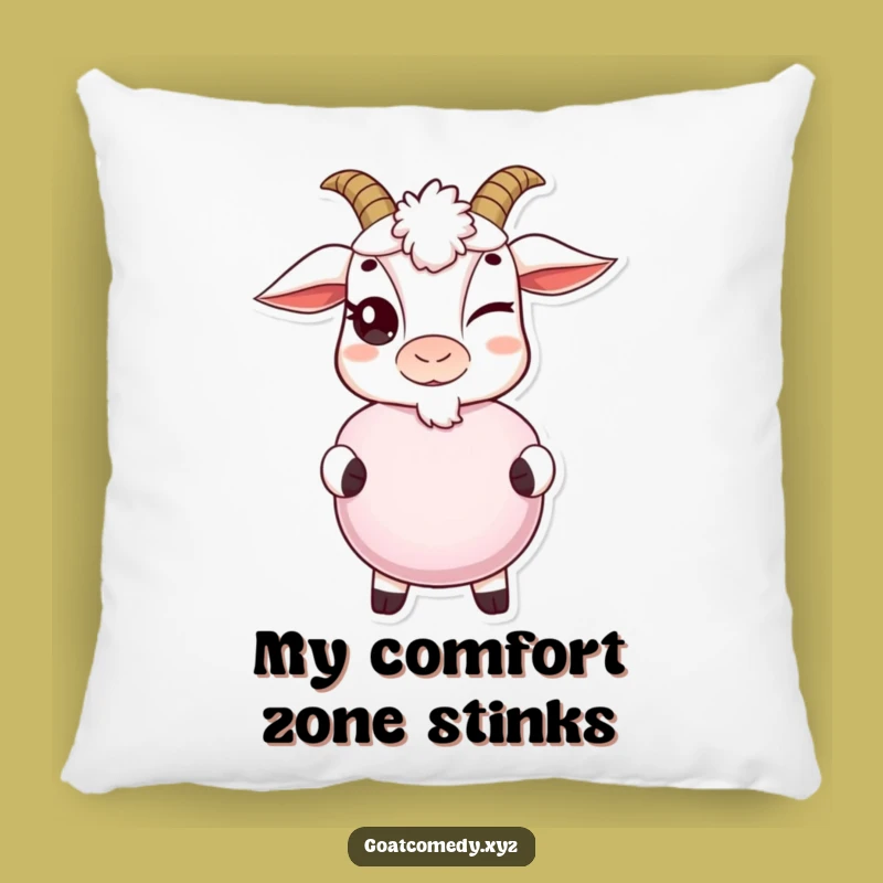 Funny Goat Whoopee Cushion Pillow: Snuggle Up with This Hilarious Comfort, Gift Idea